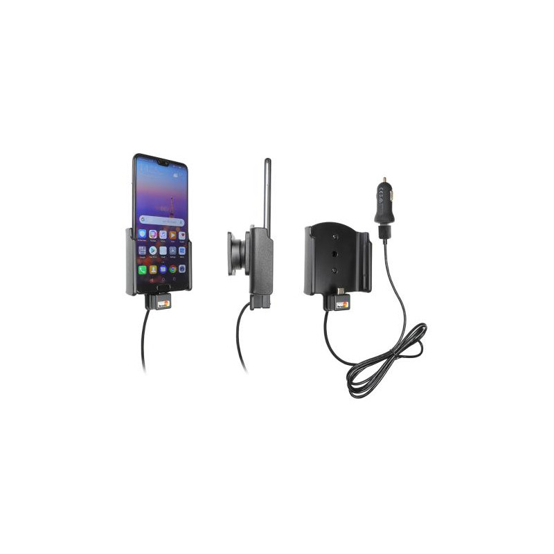 Brodit Aktiv holder Huawei P20 m/USB Brodit Aktiv holder Huawei P20 m/USB