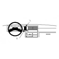 Brodit ProClip Center Mnt VW Transporter T4/Caravelle 91-95