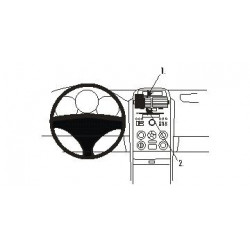 Brodit ProClip Center Mount - Grand Vitara 2005-2015
