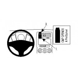 Brodit ProClip Center Mount Toyota Urban Cruiser 2009-2016