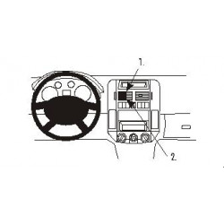 Brodit Proclip Center Mount VW Polo 2002-2009