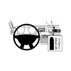 Brodit ProClip Center Mount MAN TGX, TGL, TGS 2008-2020