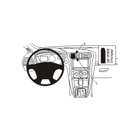 BRODIT ProClip Center mount Ford Mondeo 15-21 mod.