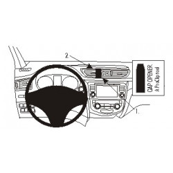 Brodit ProClip Center Mount - Nissan Qashqai/X-Trail 14-20