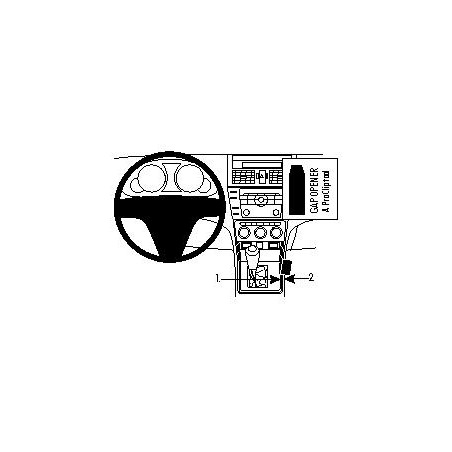 BRODIT ProClip Console Mount Mazda 6  2008-2012