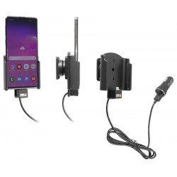 BRODIT Aktiv hållare med cigg-kontakt - Samsung Galaxy S10