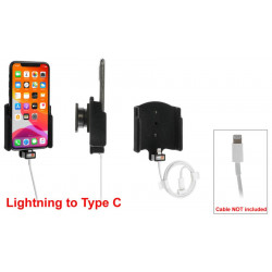 Brodit Bilholder for kabel - Apple iPhone 11 Pro - Polstret