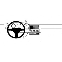 Brodit ProClip Center Mount - Alfa Romeo 145 1994-1997