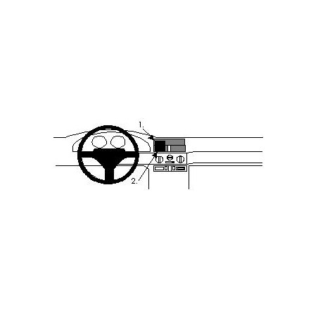 Brodit ProClip Center Mount - Alfa Romeo 145 1994-1997