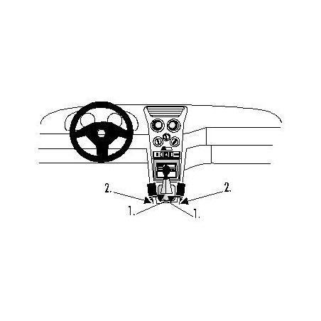 Brodit ProClip Console Mount - Alfa Romeo 145/146 1994-2000
