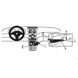 Brodit ProClip Angled Mount low - Alfa Romeo 145/146 1994-2000