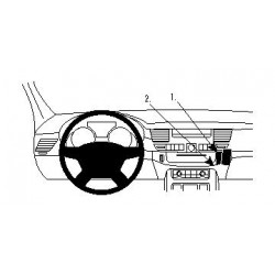 Brodit ProClip Angled Mount Audi A8 11-17