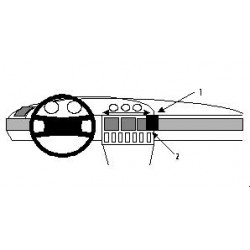 Brodit Proclip Center Mount Audi 100 C4 91-94 / A6/S6 95-97