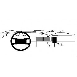 Brodit ProClip Center Mount Audi 100/200 88-90