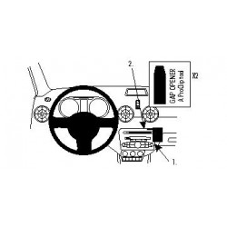 Brodit ProClip Angled Mount Audi A1 2011
