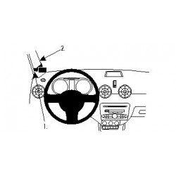 Brodit Proclip Left Mount high Audi A1 2011