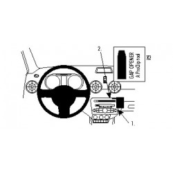 Brodit ProClip Angled Mount Audi A1 12-18