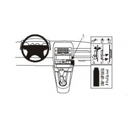 Brodit ProClip Angled Mount Audi A2/S2 01-05