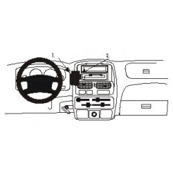 Brodit ProClip Center Mount - Nissan King Cab / Navara 00-06