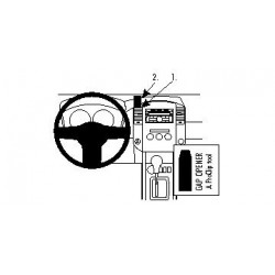 Brodit ProClip Center Mount - Nissan King Cab / Navara 2011-2015