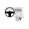 Brodit ProClip Console Mount - Nissan King Cab/ Navara 2011-2015