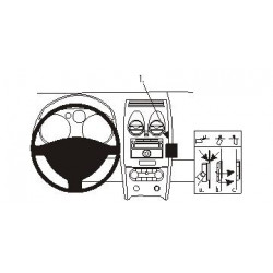 Brodit ProClip Angled Mount - Nissan Qashqai/Qashqai +2  07-13