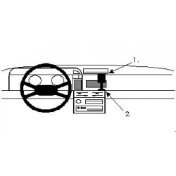 Brodit ProClip Center Mount - Nissan Sunny 1987-1990