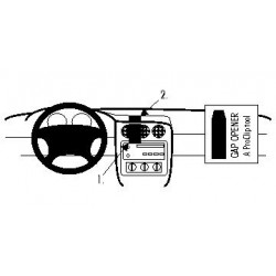 Brodit ProClip Center Mount - Pontiac Firebird /Trans Am 93-03